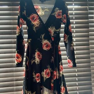 Printed Floral Dress